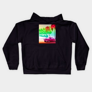 Chasing Sunsets Ahead Kids Hoodie